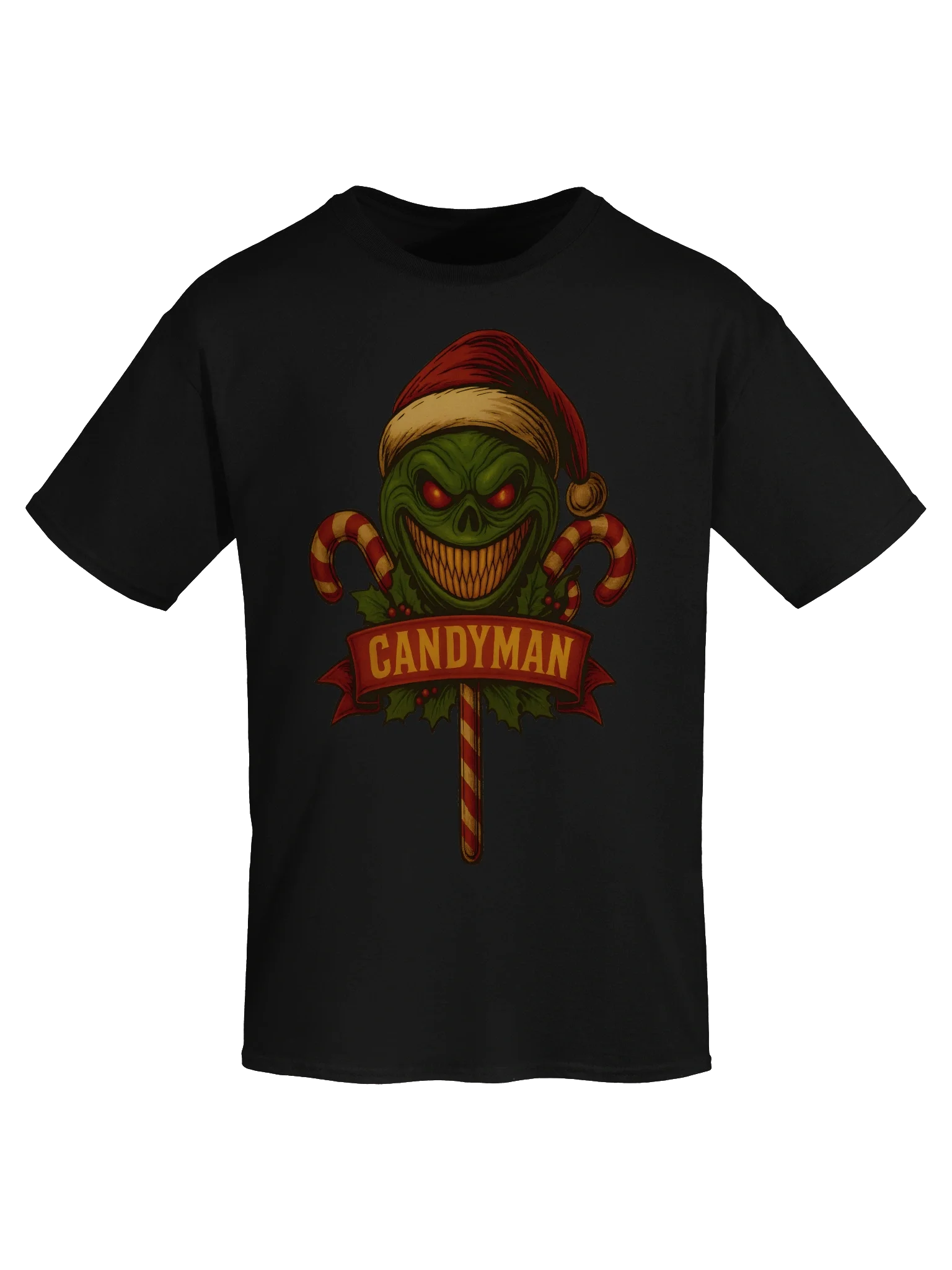 Sinister Santa Candyman T-Shirt product image (78)