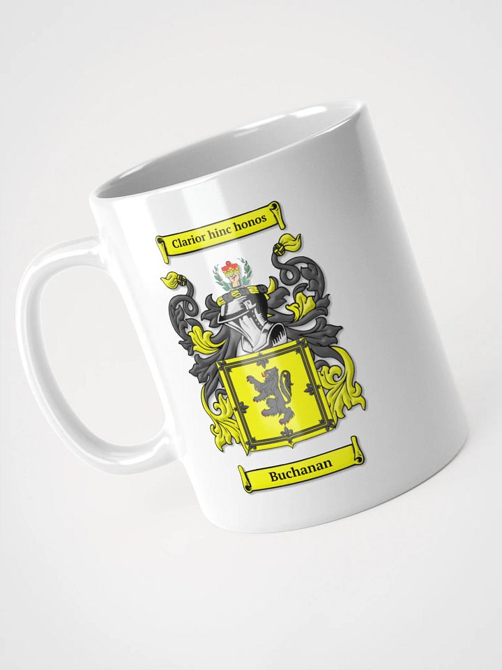 Buchanan Family Crest - White Mug product image (1)