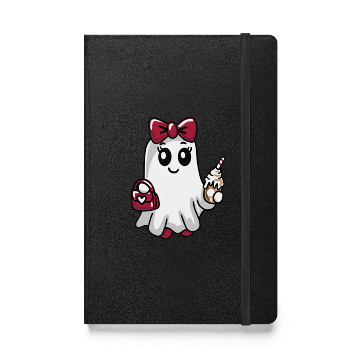 Stylish Ghost Hardcover Bound Lined Notebook product image (1)