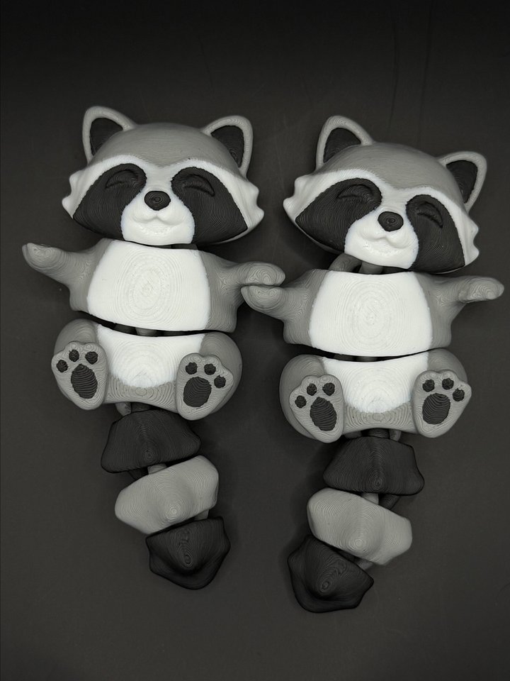 Rusty the flexi raccoon product image (2)