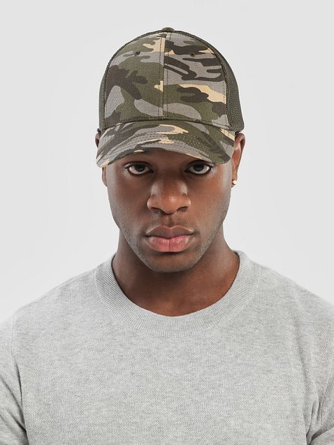 Photo showing Otto Cap Camouflage Trucker Hat