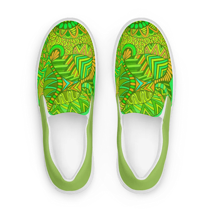 Green Envy Men's Canvas Slip On Shoes product image (1)