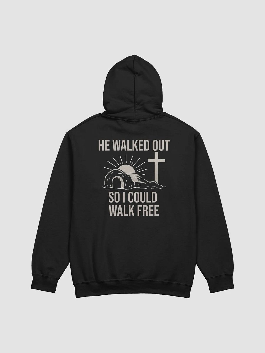 He Walked Out So I Could Walk Free – Freedom Hoodie product image (4)