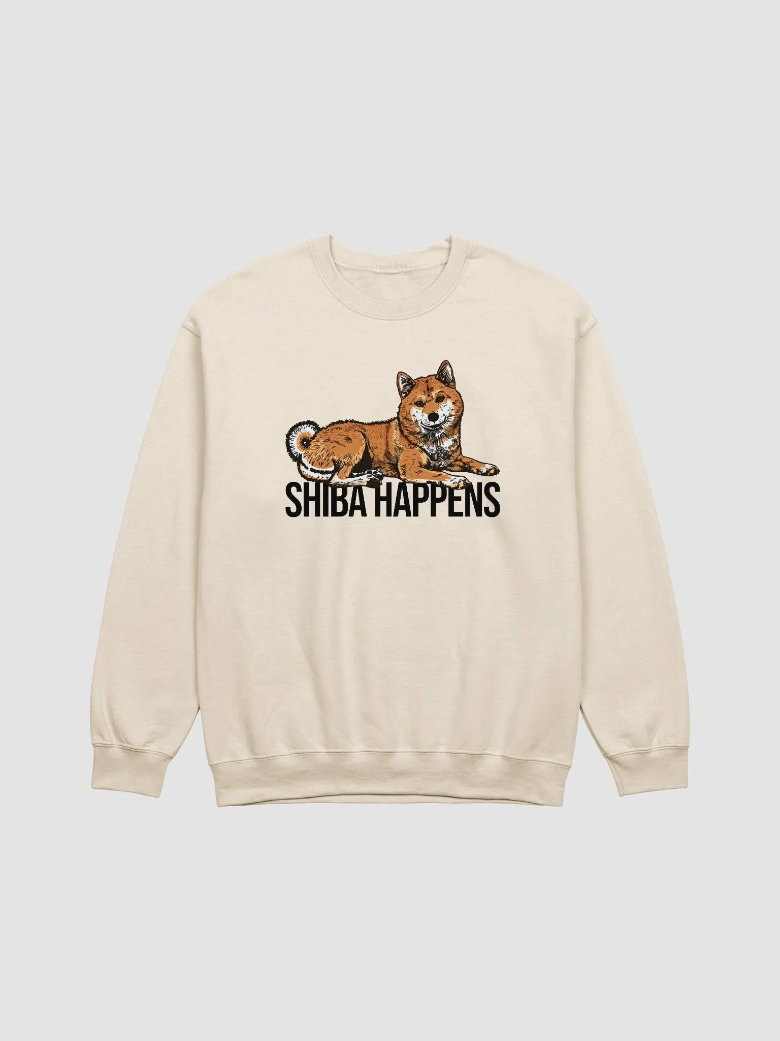 Shiba Happens Sweatshirt of a Shiba Inu | Funny Shirt for Shiba Inu Paw-rents product image (20)