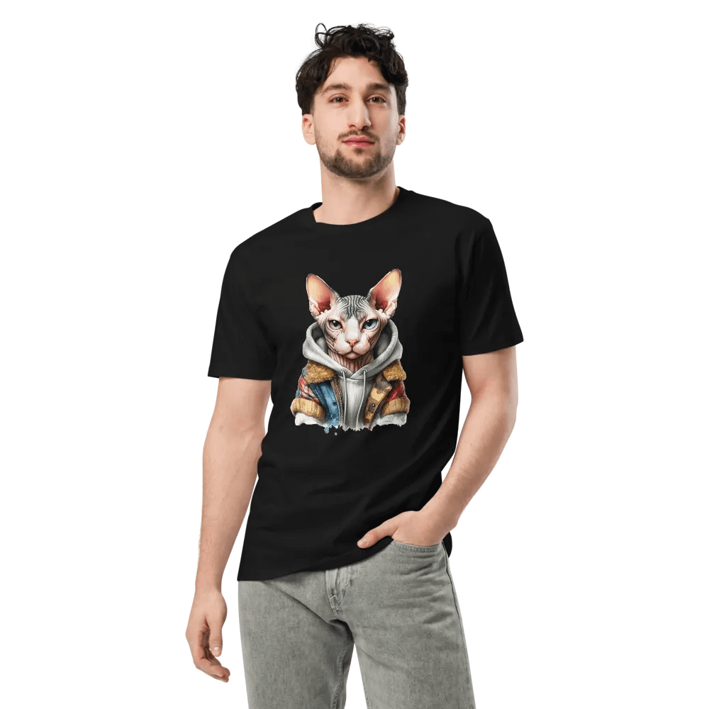 Sphynx Cat Shirt, Sphynx Lover Tshirt, Hairless Animal Tshirt, Cute Pet T-shirt, Cute Cat Lover T Shirt, Unisex Sphynx Cat Shirt product image (3)