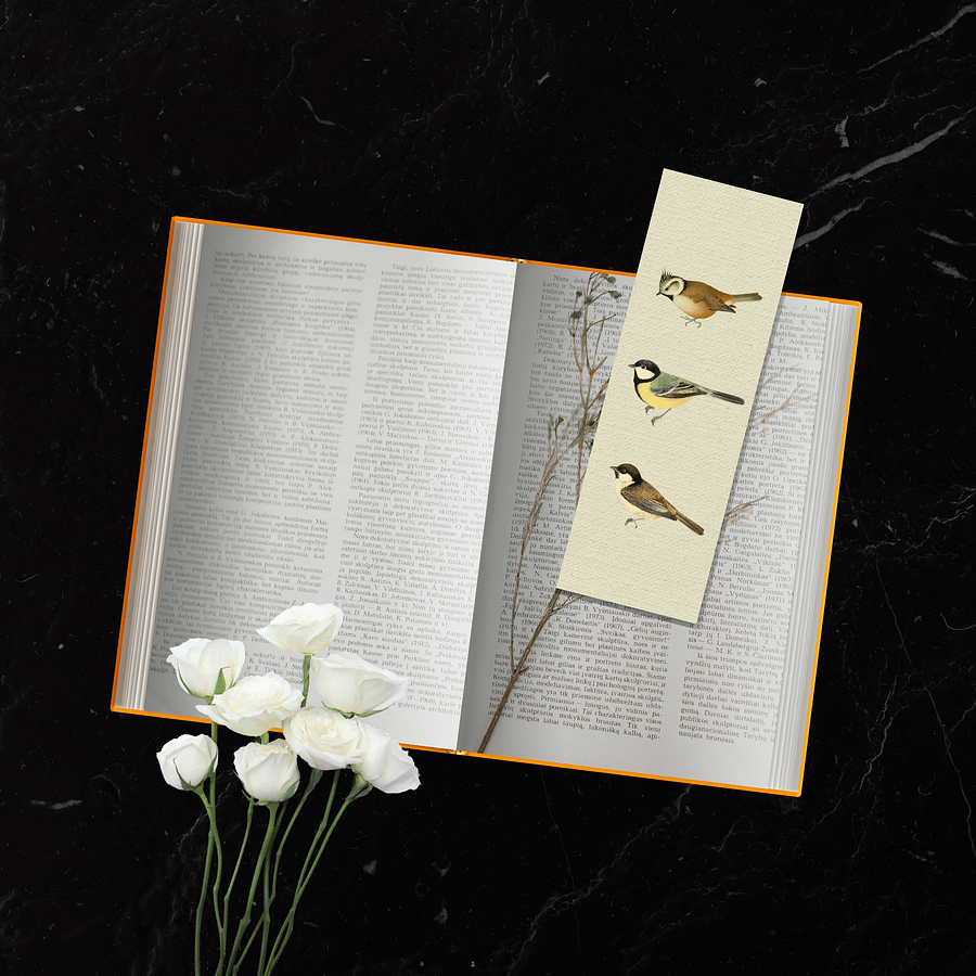 Tit Bird Bookmark product image (4)