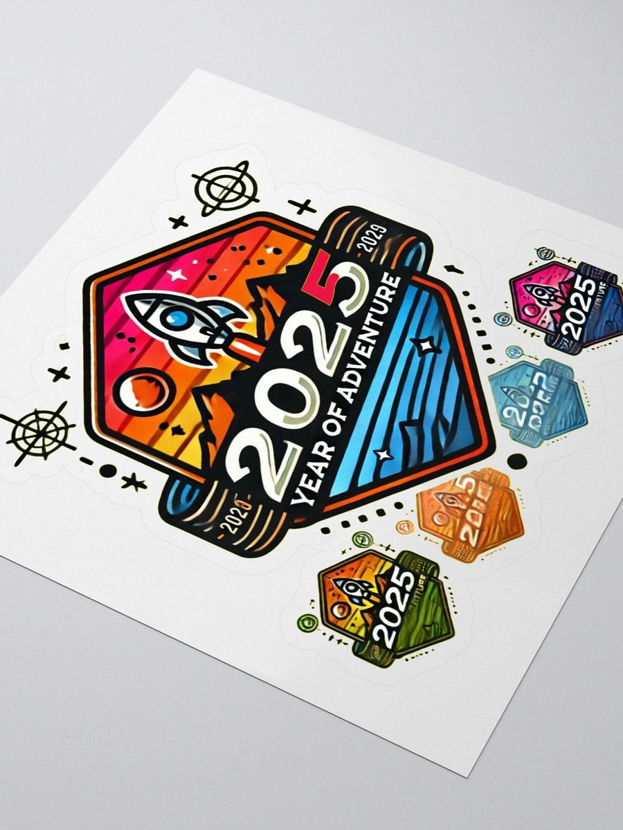 2025 Year of Adventure Kiss Cut Stickers product image (3)