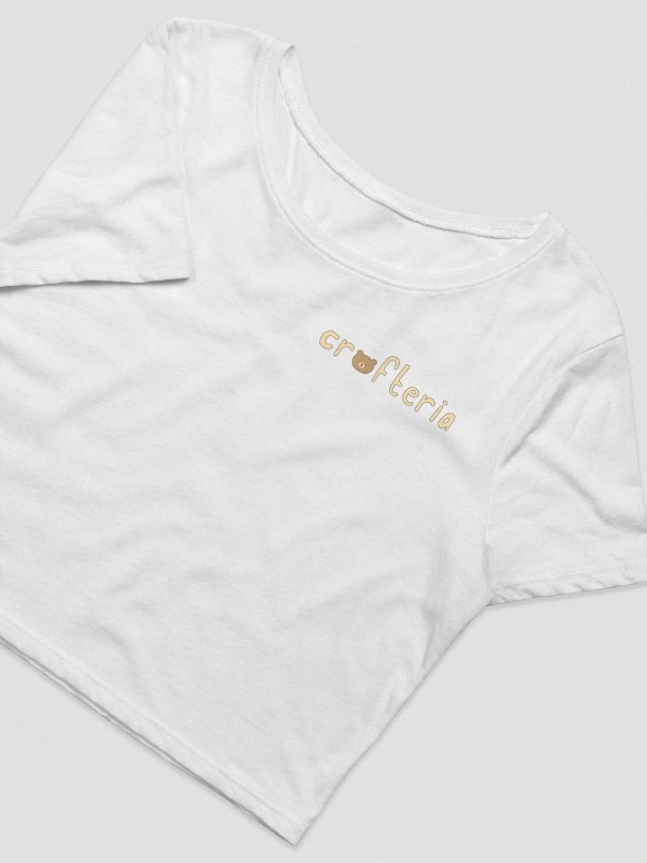 Crofteria Bear Text - Crop Tee product image (2)