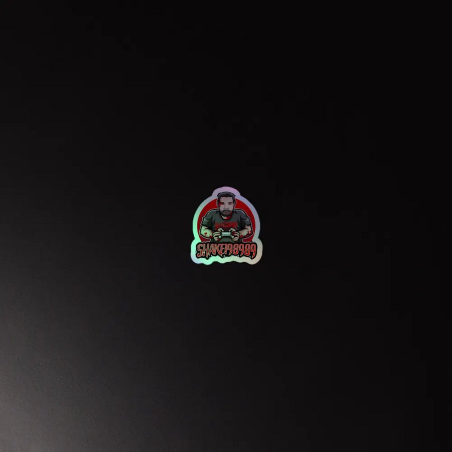 Gamer's Determination Holographic Sticker Set product image (4)