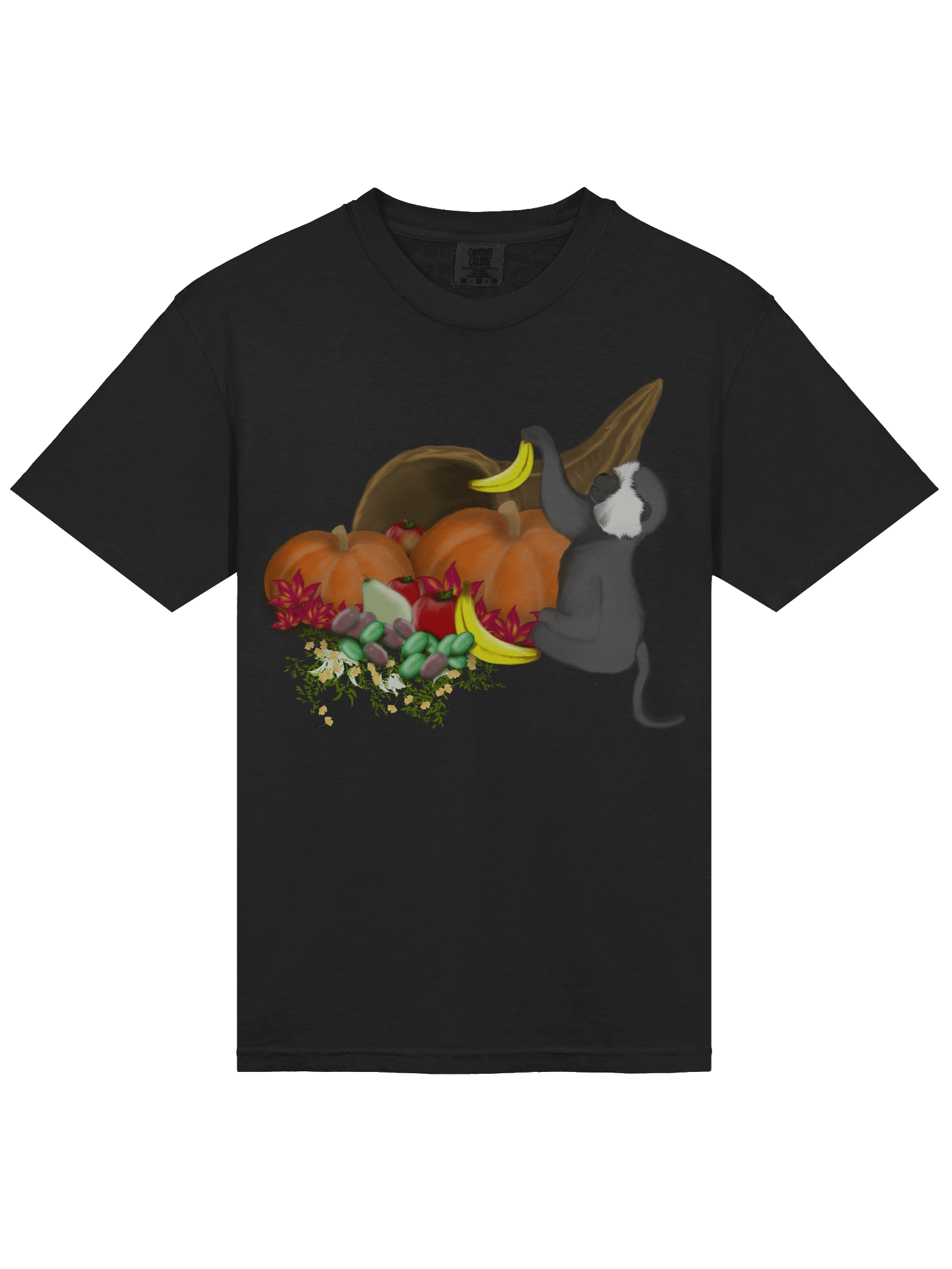 Autumn Harvest Monkey T-Shirt product image (3)
