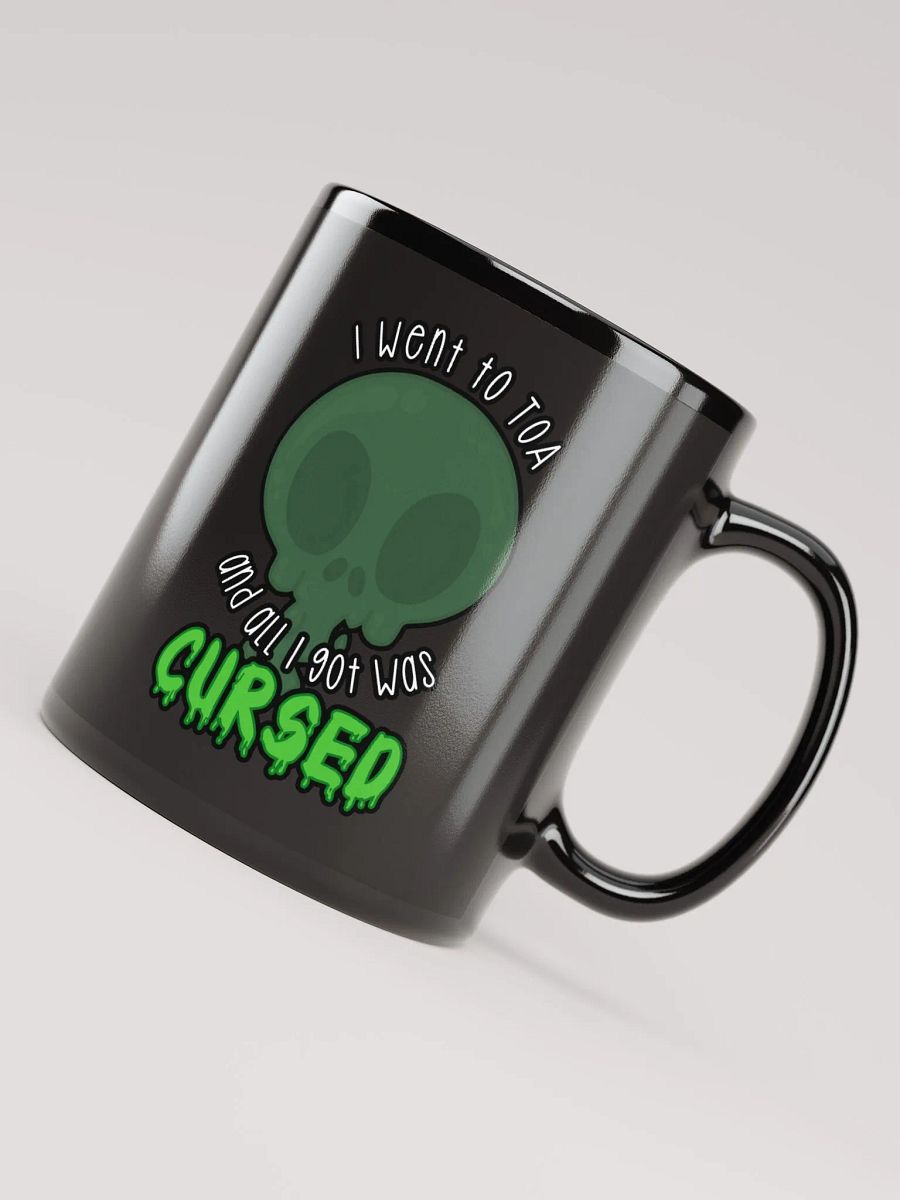 All I Got Was Cursed - Evoker - Black Glossy Mug product image (8)