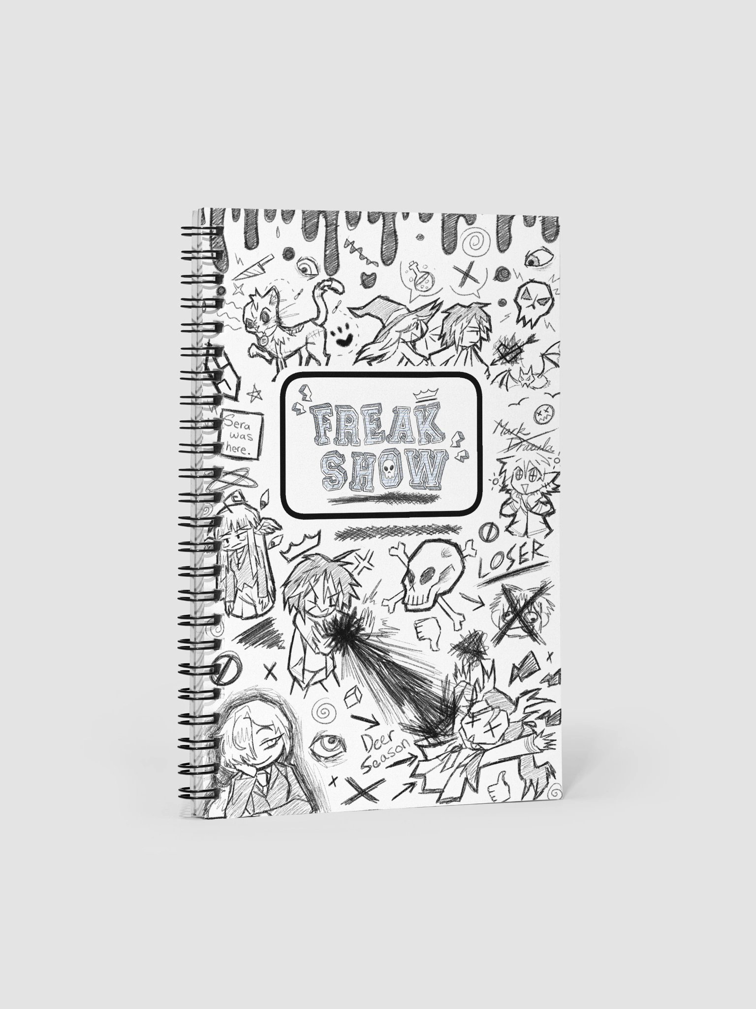 Freak Show Notebook (White) product image (1)