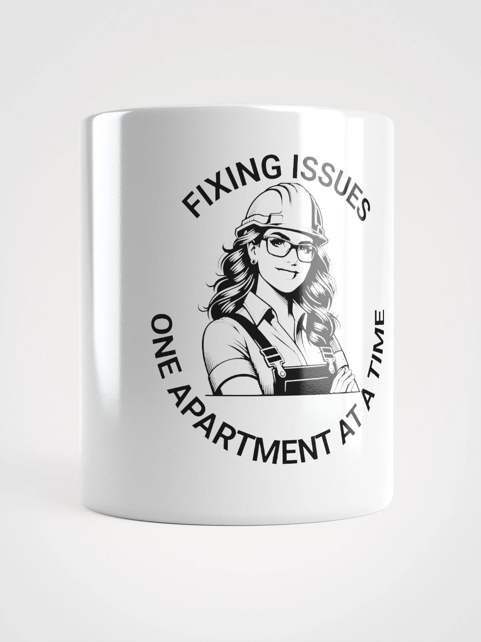 Property Manager White Glossy Mug product image (2)