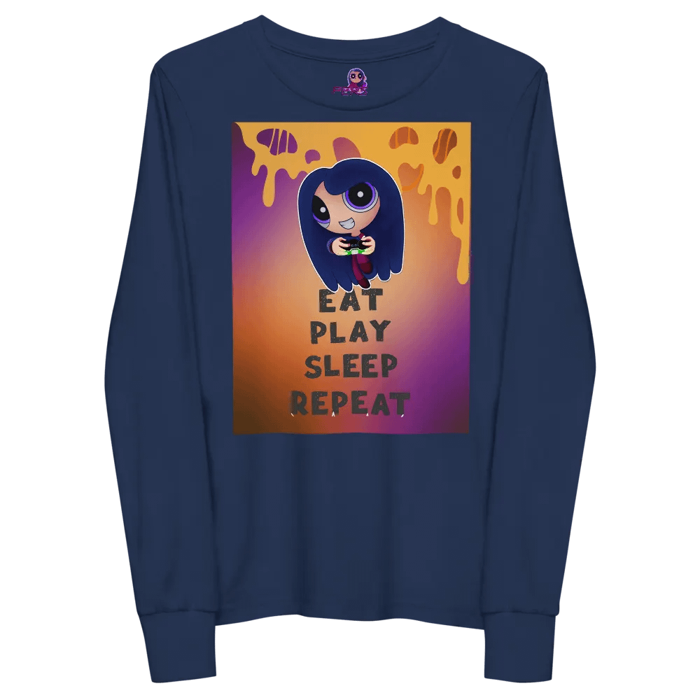 Youth Eat Play Sleep Long Sleeve Top product image (10)