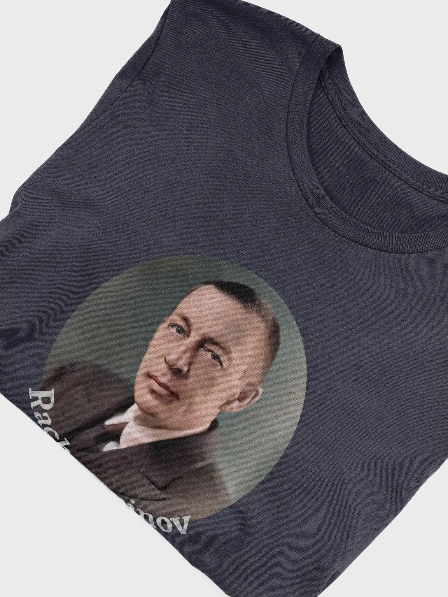 Sergej Rachmaninov - Colorized Portrait | T-Shirt product image (26)
