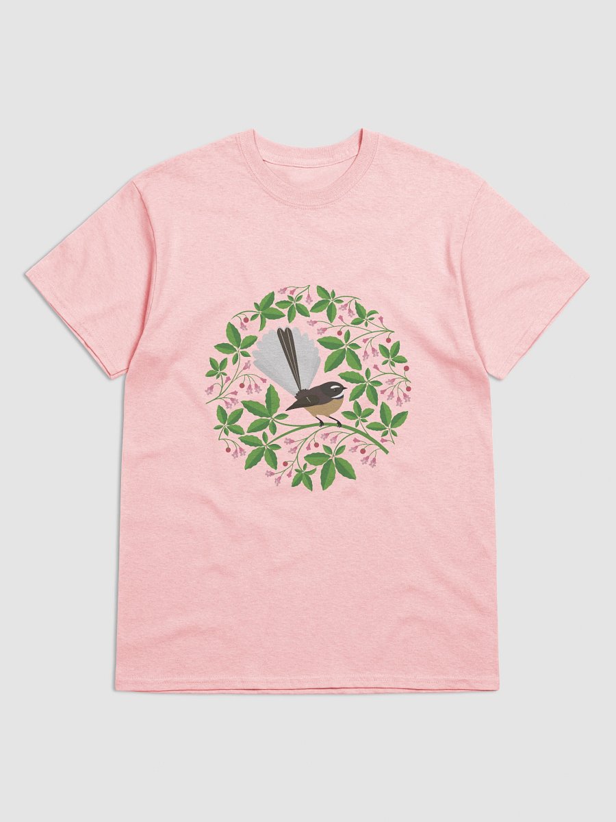 Fantail in Pūriri T-Shirt – Unisex Adult Tee product image (125)