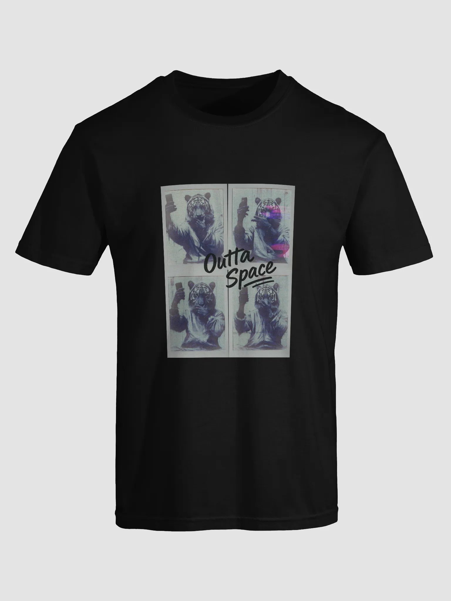 Funny Tiger Taking Selfie T Shirt product image (5)