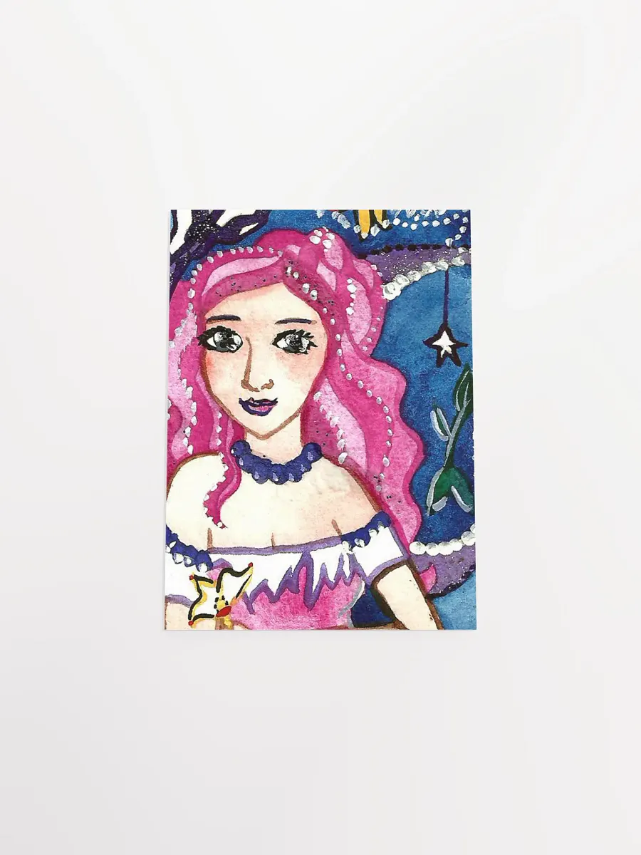 Stardust Mermaid Art Print product image (10)