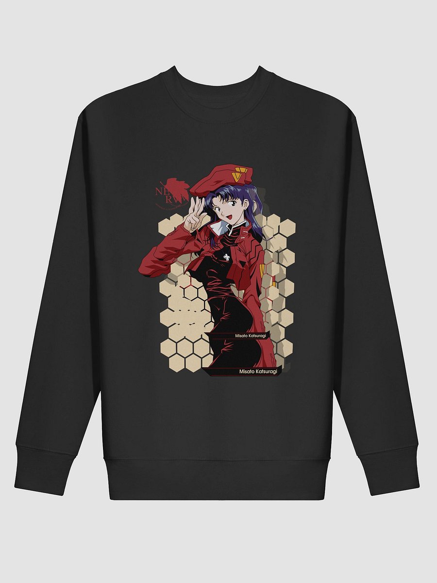 Misato's Peace Sign Premium Sweatshirt product image (2)