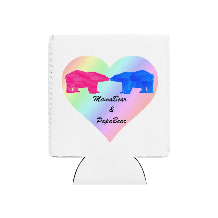 Mama & Papa Bear Coozie Can Cooler product image (1)