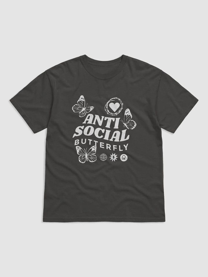Antisocial Butterfly Vintage-Style | Cute Retro-Style Butterflies Shirt for Introverts | Trendy Unisex Tee product image (15)