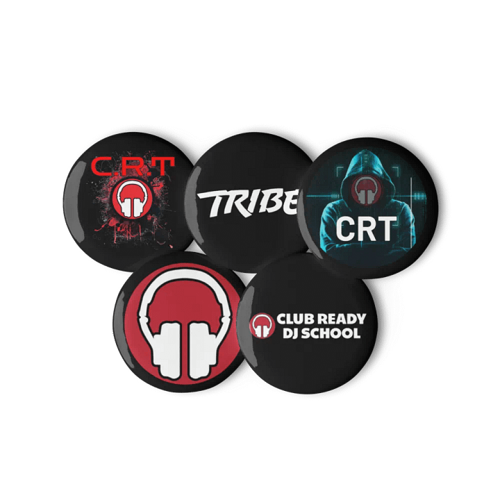 Club Ready DJ School Icon Pin Set product image (2)