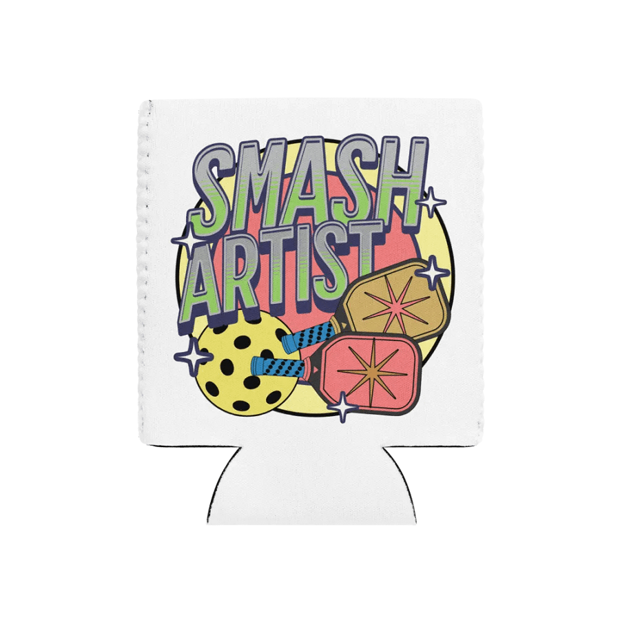 Smash Artist Pickleball Can Cooler product image (1)