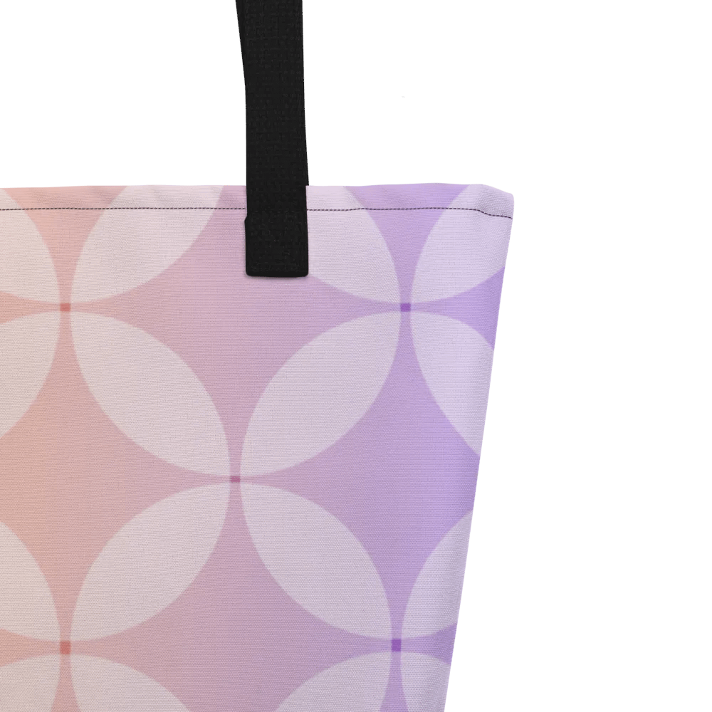 Harmony Circle Polyester Tote Bag product image (3)