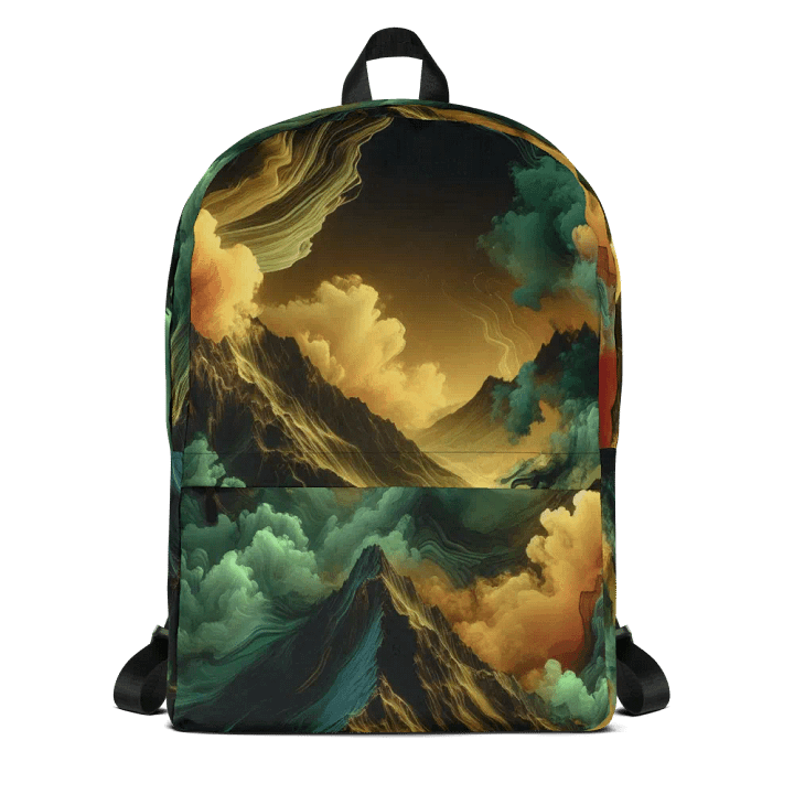 Swirling Spectrum All-Over Print Backpack product image (1)