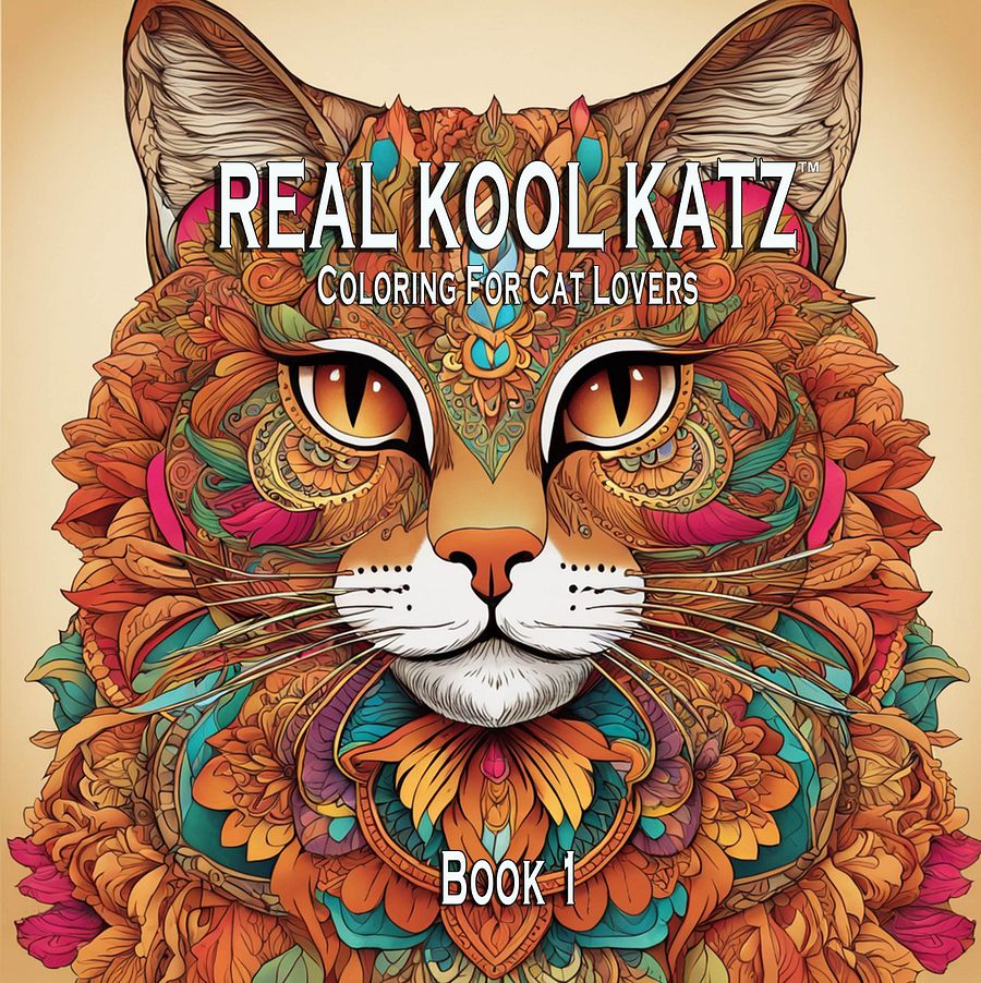 REAL KOOL KATZ - Colouring for Cat Lovers - BOOK ONE product image (1)