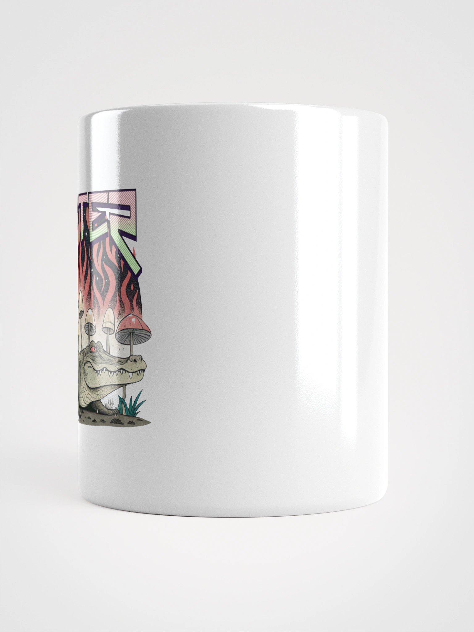 Later Alligator Mushroom White Glossy Mug product image (9)