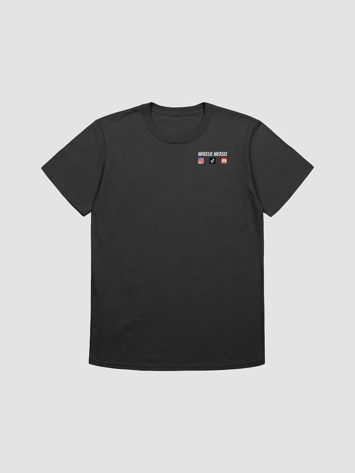 Rose Stencil Wheelie Weasel T-Shirt product image (1)