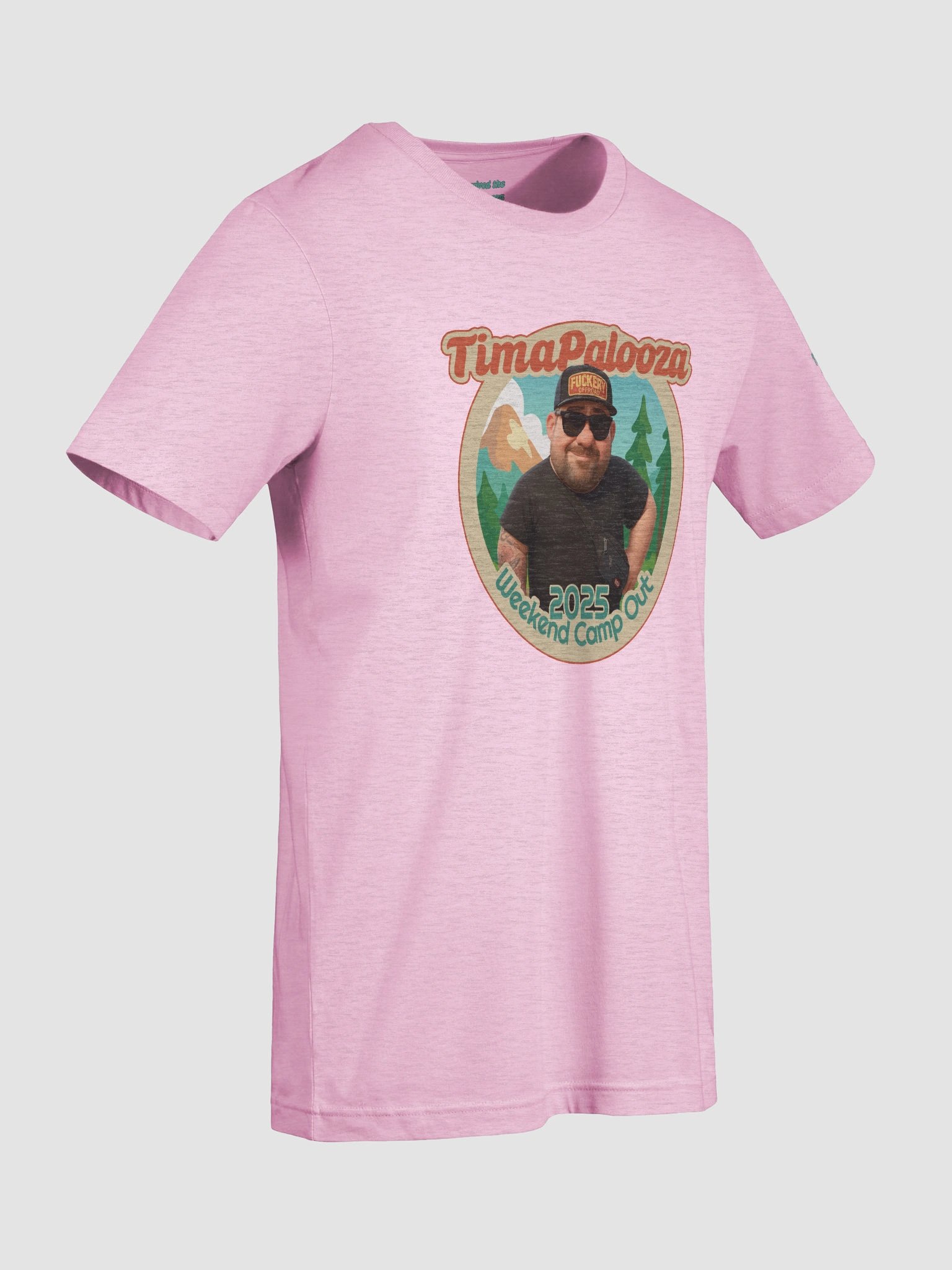 Unisex t-shirt with TimaPalooza (light colours) product image (92)