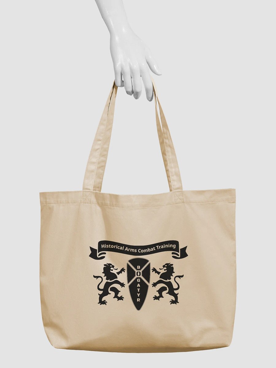 Organic Cotton Tote - black HACT logo product image (3)