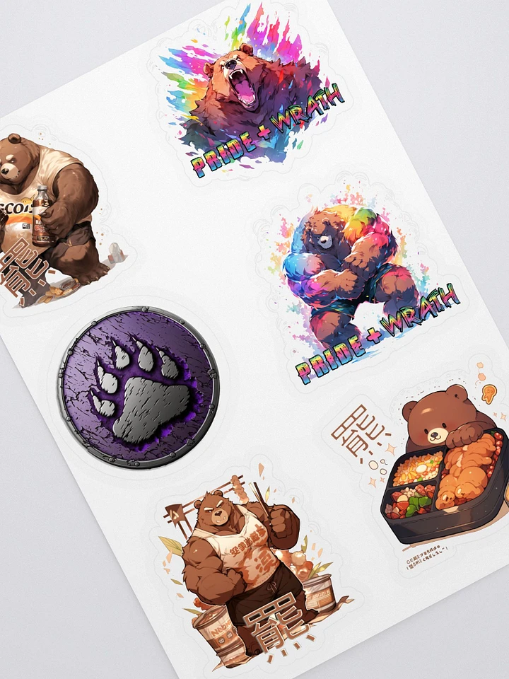 Brown Bear Sticker pack product image (2)