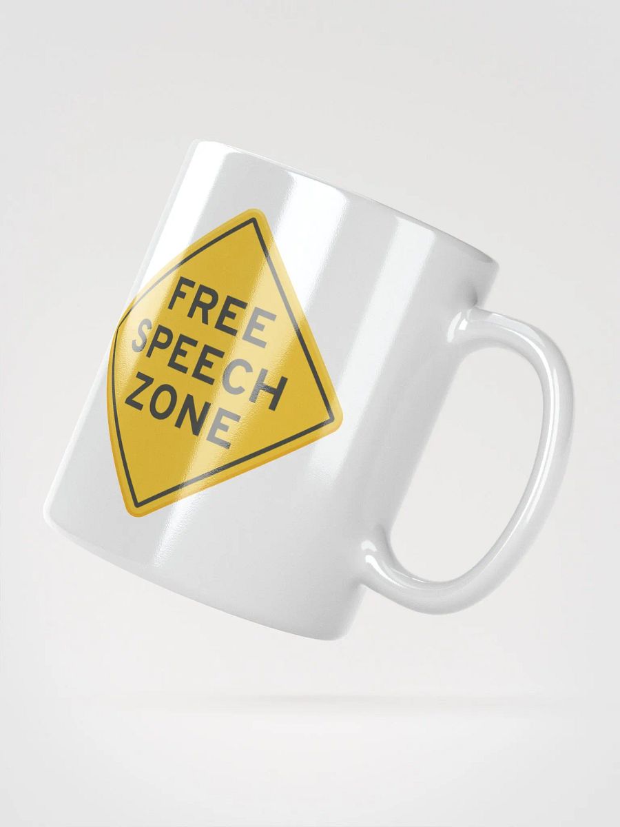 Free Speech Zone - White Mug product image (3)