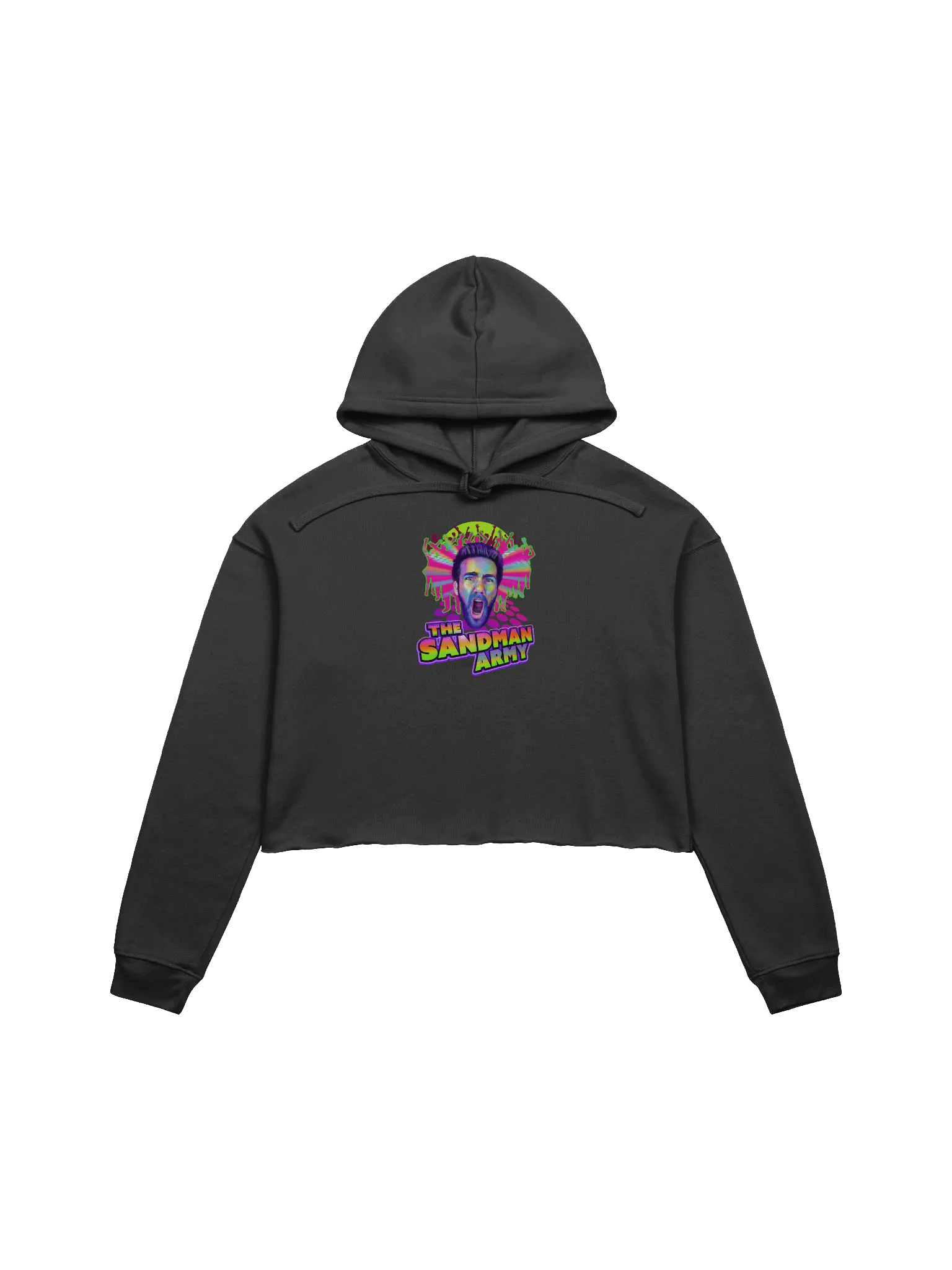 Sandman Army Hype Crop Hoodie product image (1)
