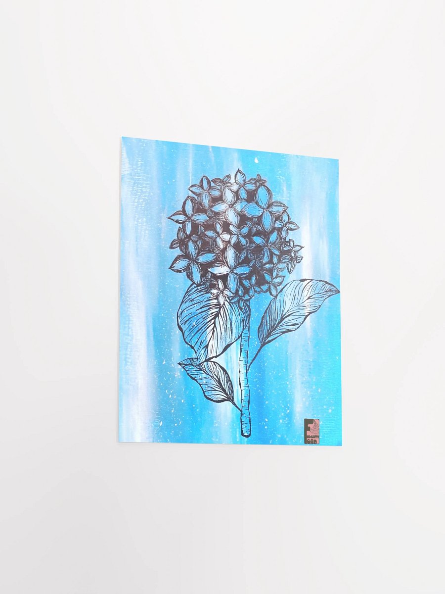 "Hydrangeas" Poster Print product image (3)