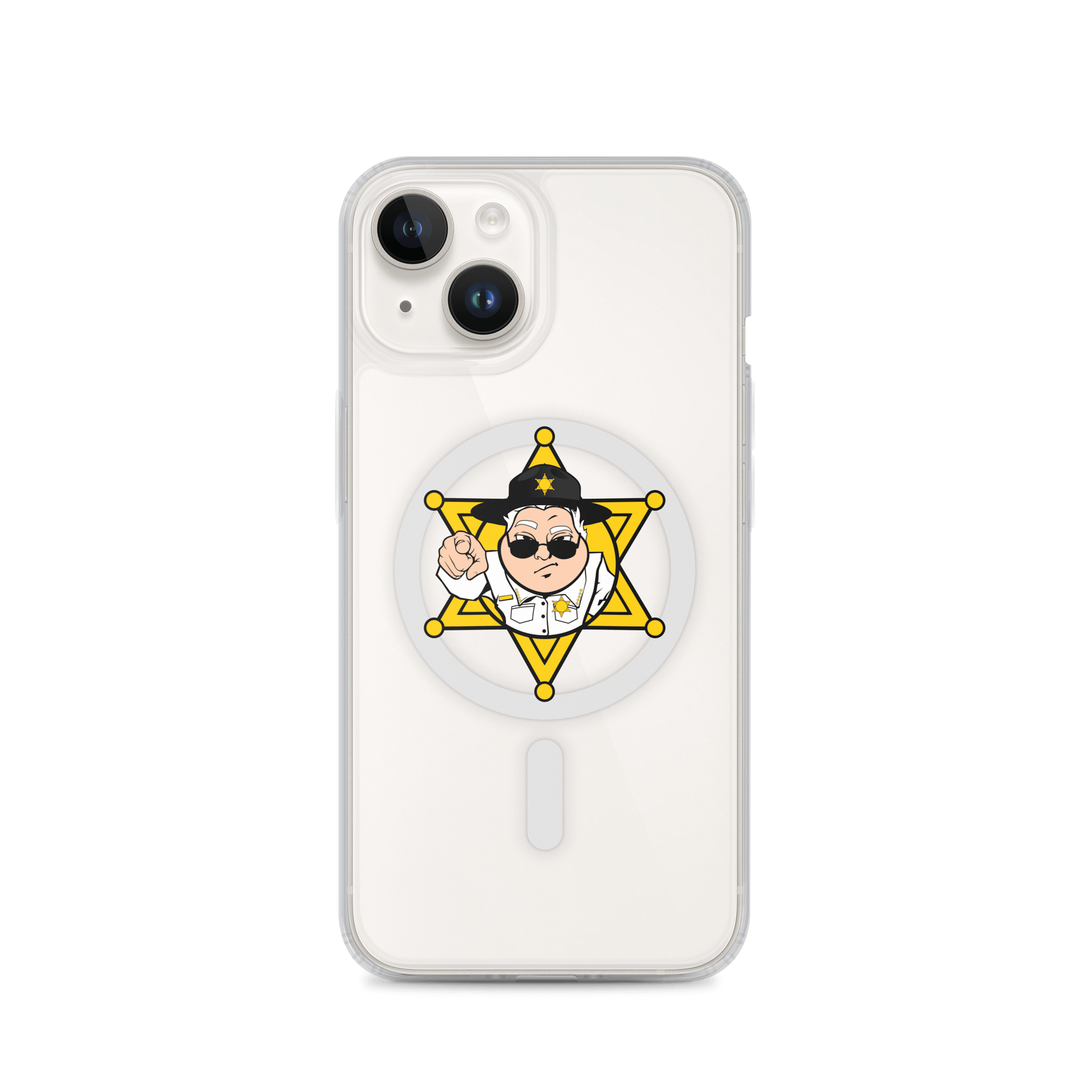Sheriff Logo iPhone Clear Case product image (1)