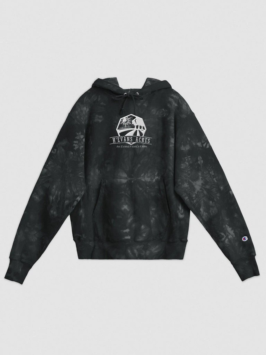 H'evans Acres Embroidered White Logo Champion Hoodie product image (1)