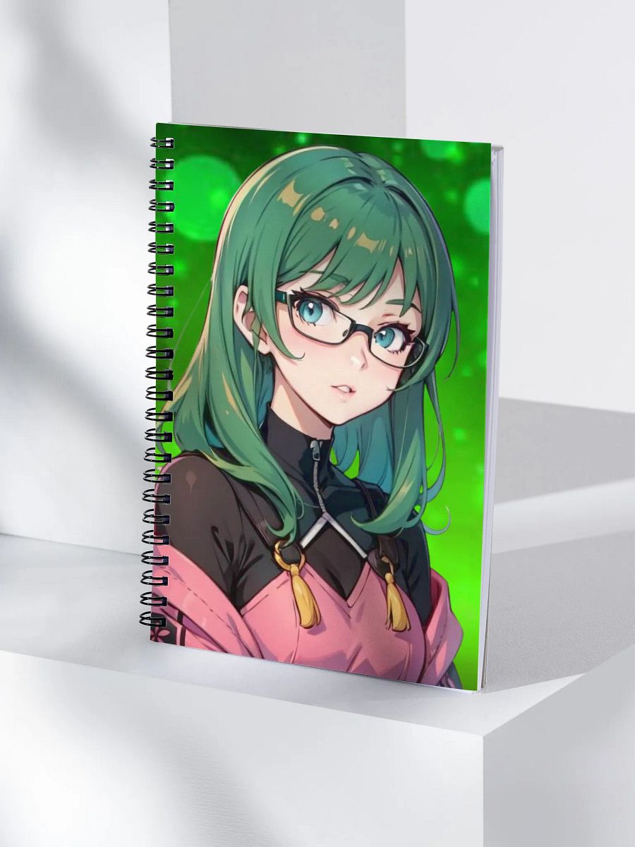 (GREEN WAIFU) K Spiral Notebook product image (4)