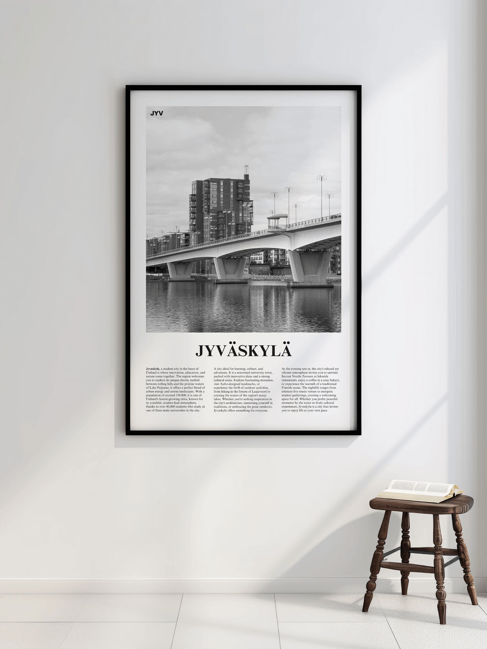 Jyvaskyla 02 Newspaper Poster product image (2)