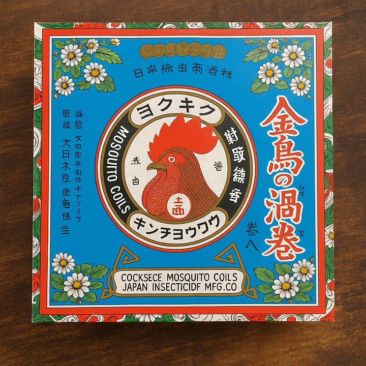 🎎 Kincho Uzumaki Mosquito Coils – 10 Coil Pack – Japanese Summer Insect Repellent product image (1)