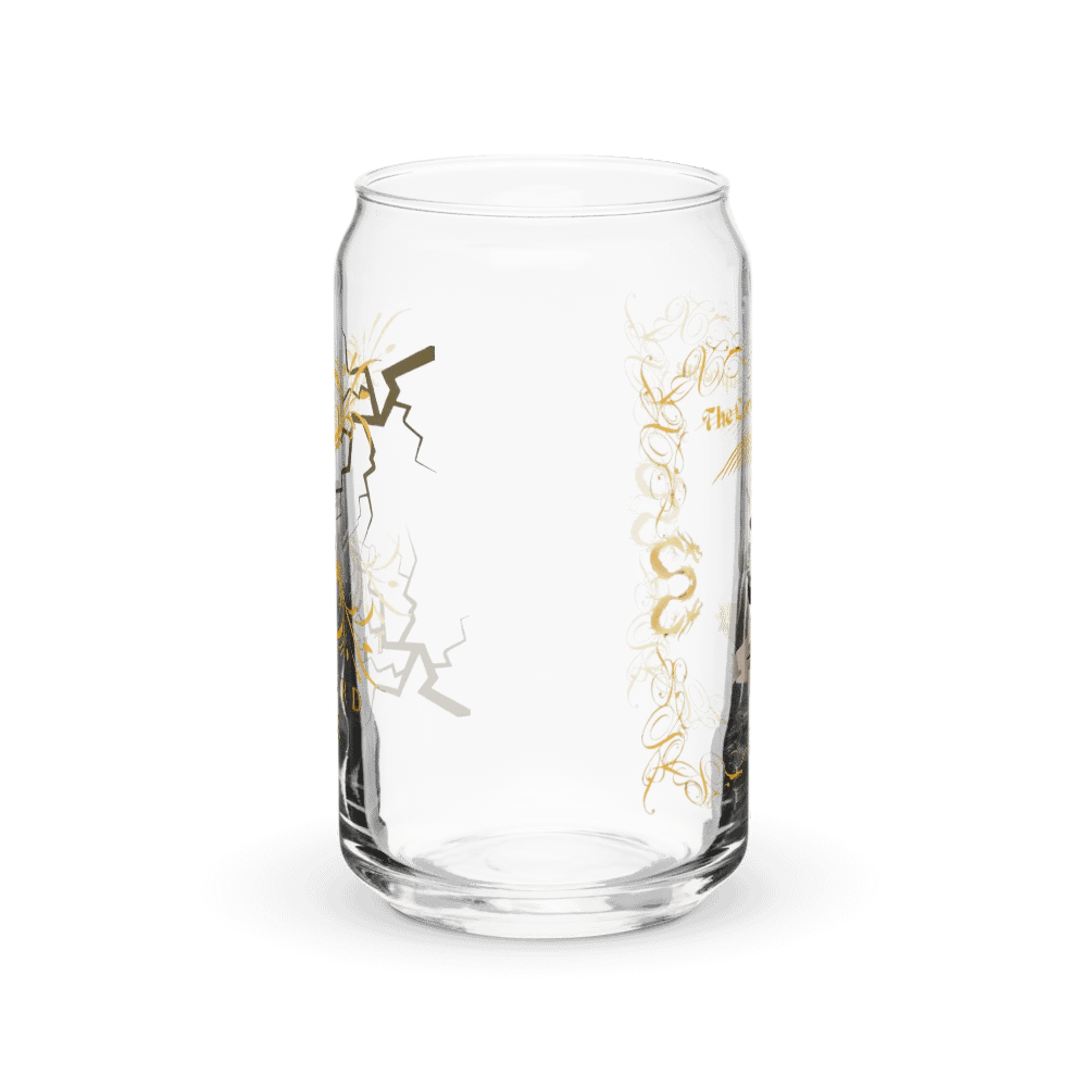 The Lord Luke Supreme Royal duo logo design Can Shaped Glass product image (2)