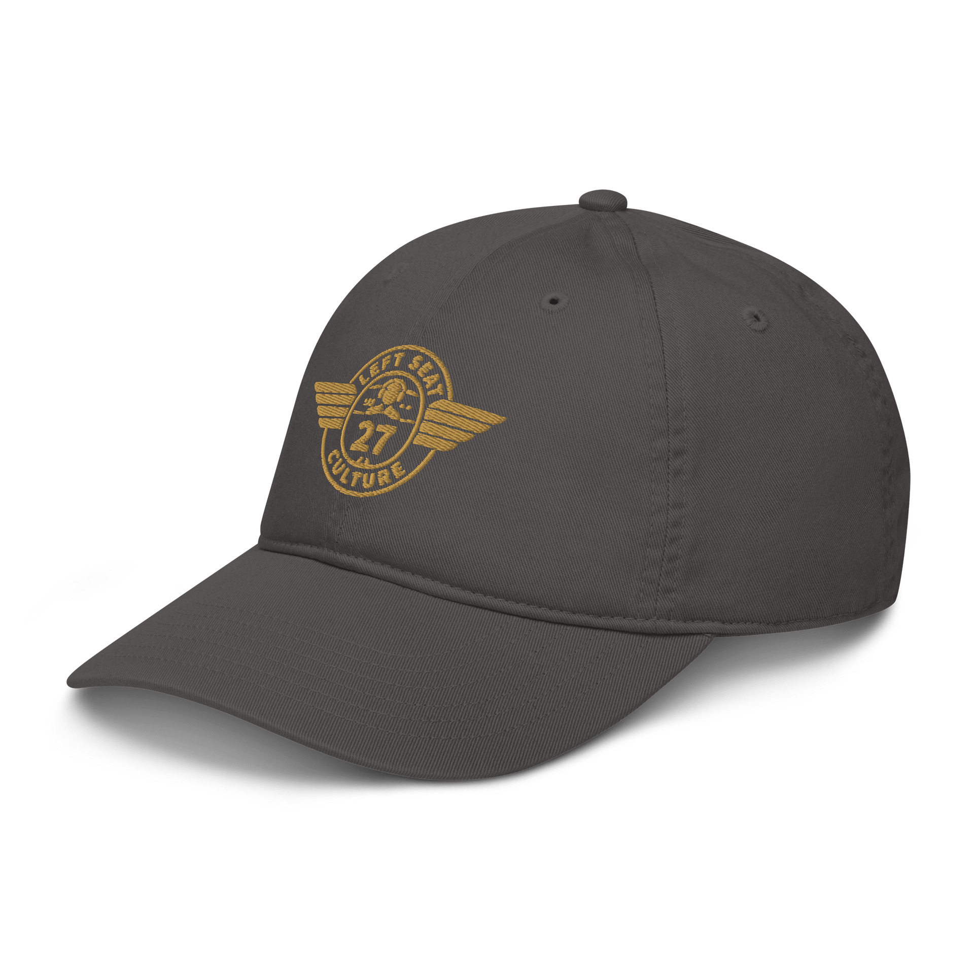 Left Seat Culture Cap - Grey / Gold product image (4)