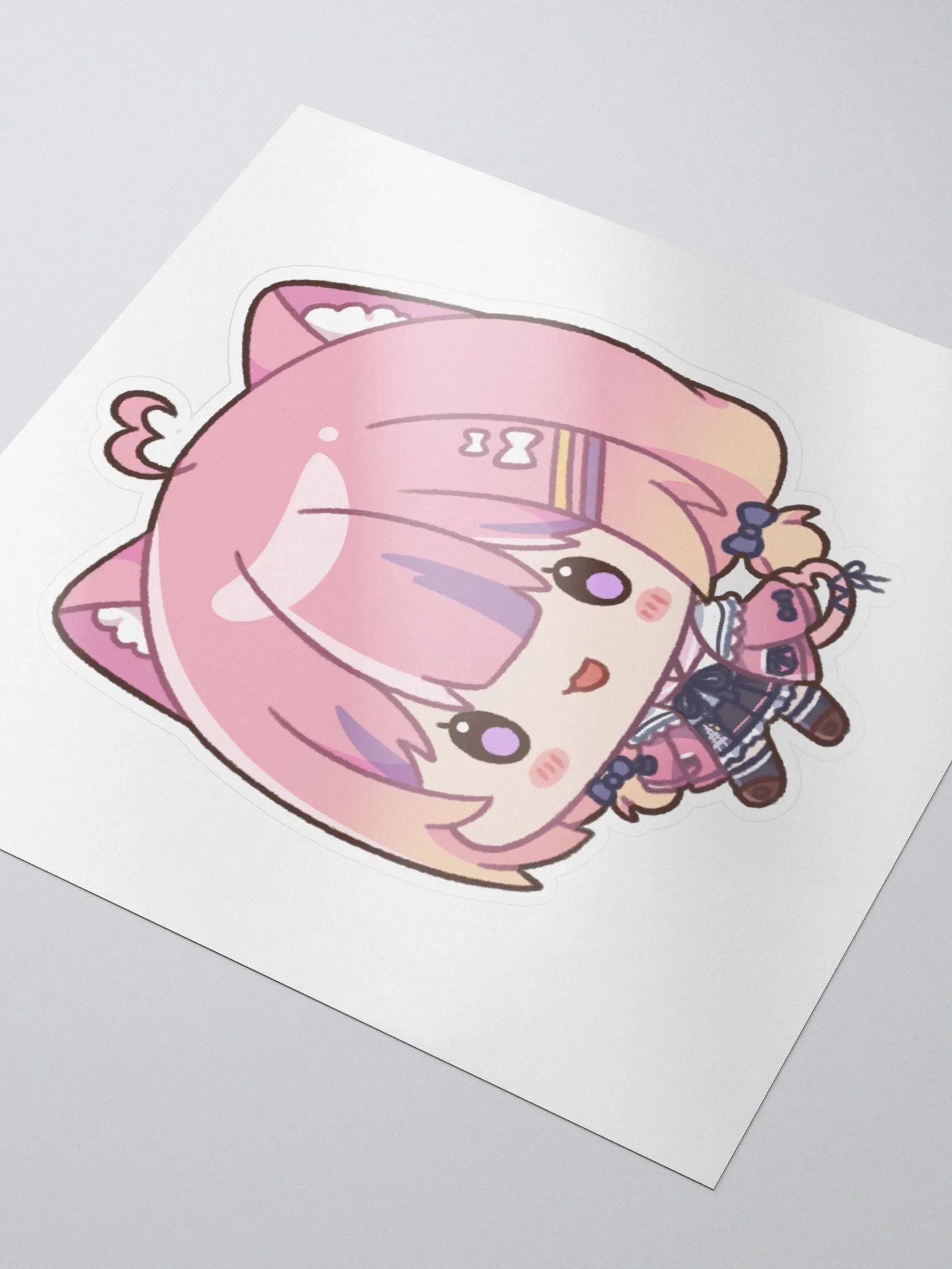 casual koffie chibi sticker product image (3)