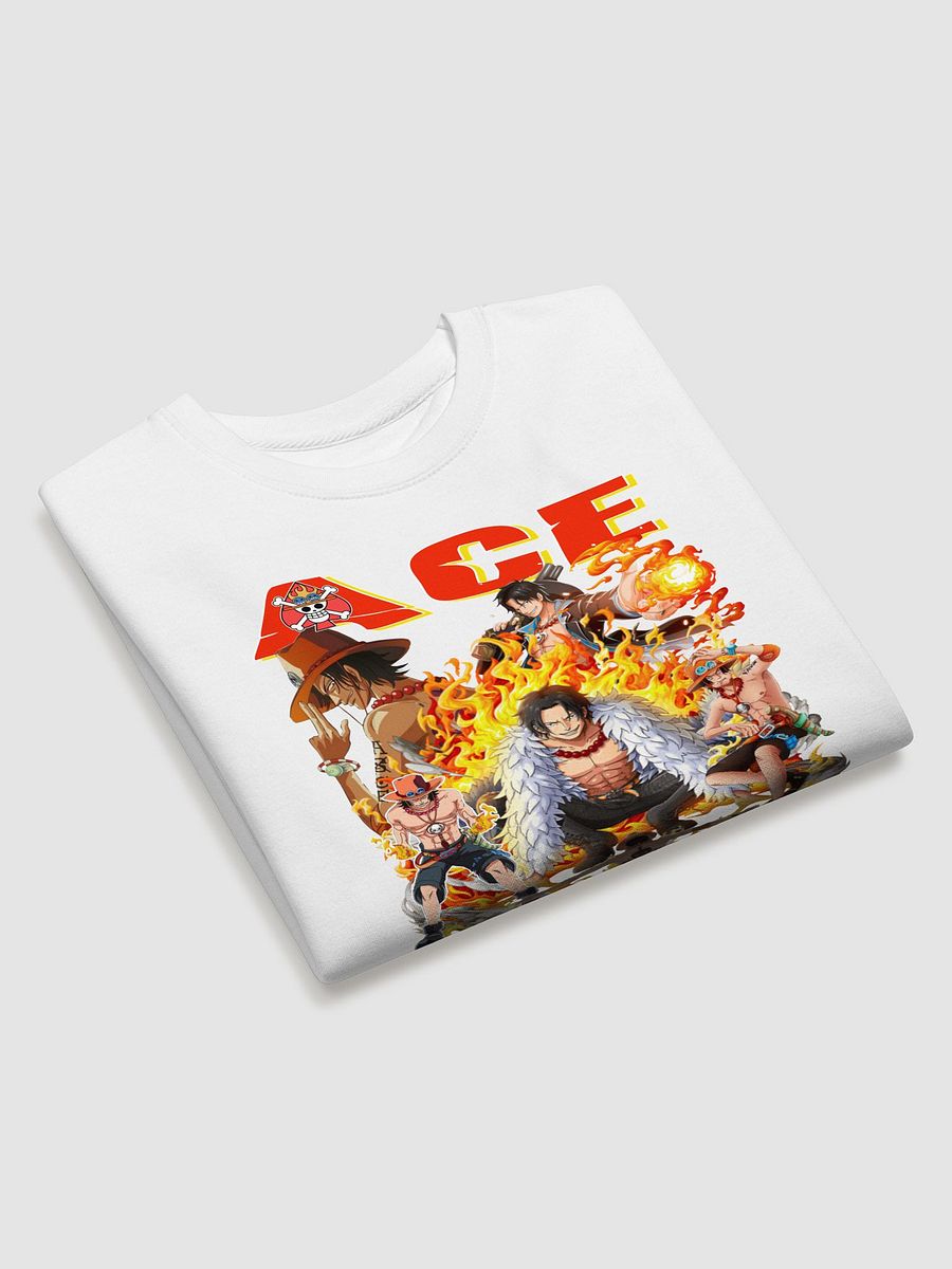 Flaming Ace: One Piece Anime Sweatshirt product image (27)