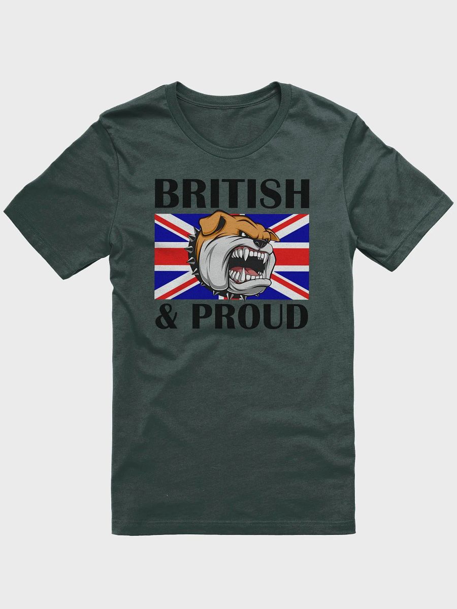 British & Proud Unisex Adult T-Shirt product image (4)