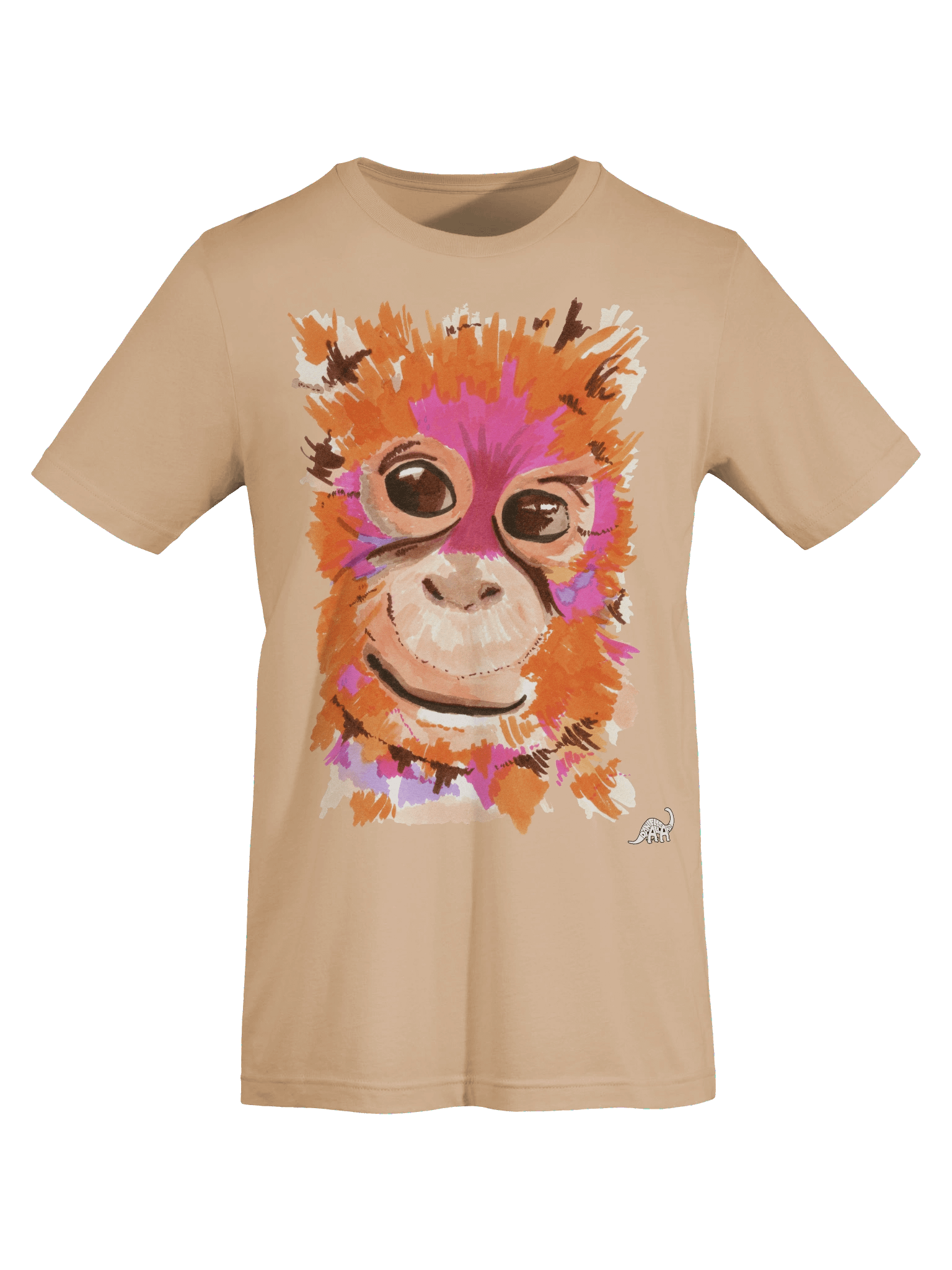 Orangutan Watercolour Supersoft Premium T-Shirt product image (4)