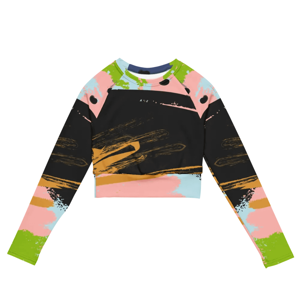 The Adeline Long Sleeve Crop Top product image (4)